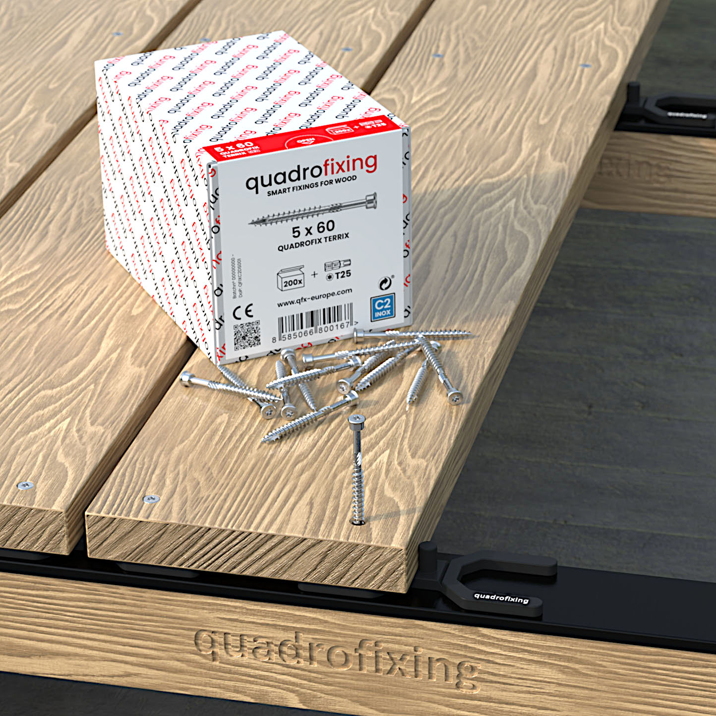 Ako vybrať vhodné skrutky na drevenú terasu Ako vybrať vhodné skrutky na drevenú terasu